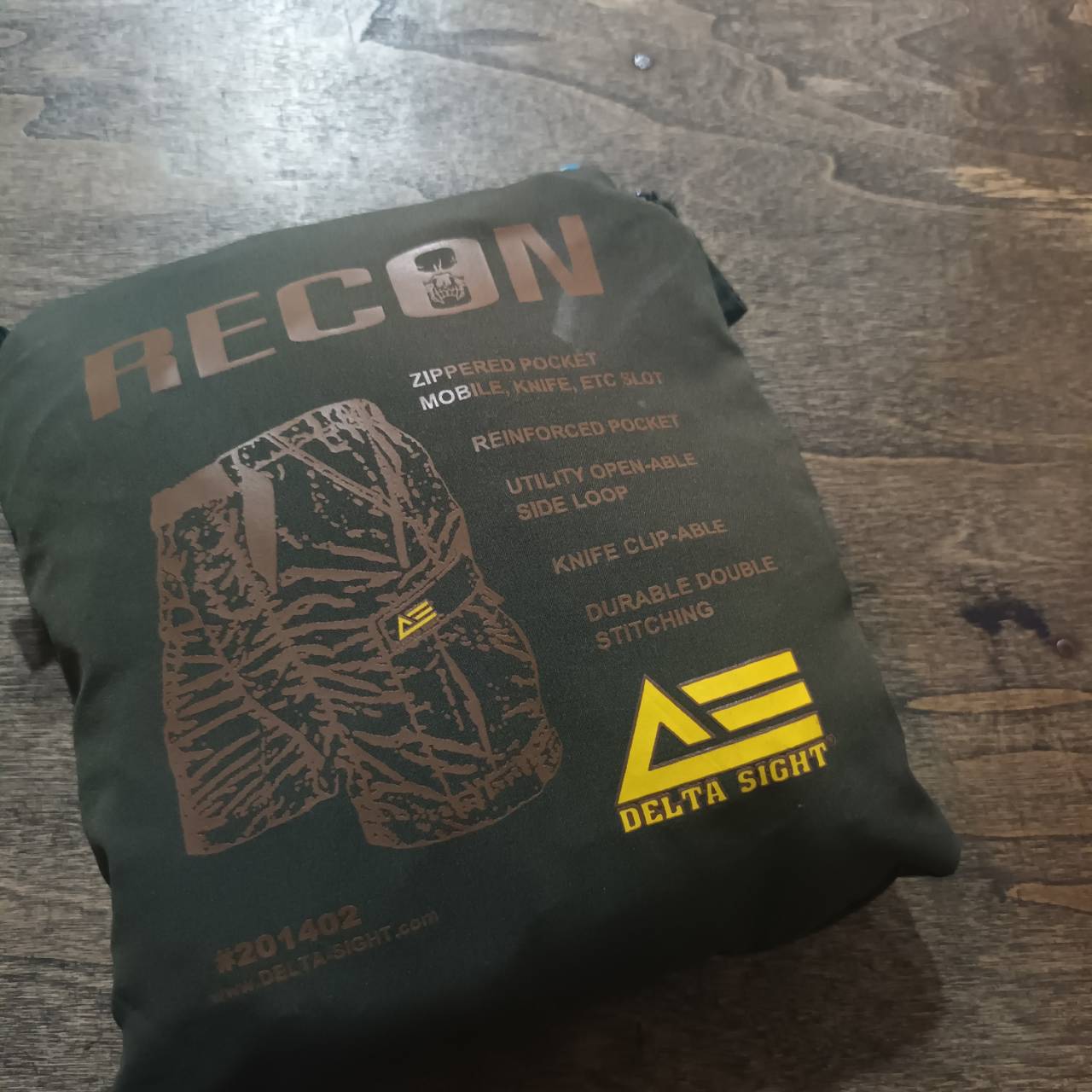 DELTA SIGHT RECON TACTICAL SHORTS MOD UNIT กางเกงขาสั้น ยุทธวิธี COLOR GREEN