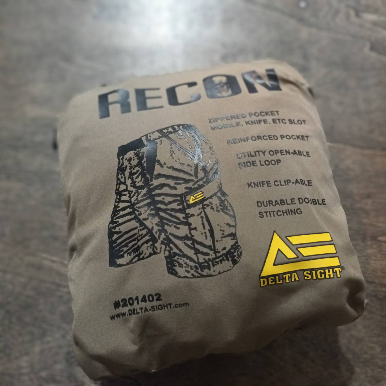 DELTA SIGHT RECON TACTICAL SHORTS MOD UNIT กางเกงขาสั้น ยุทธวิธี COLOR KHAKI