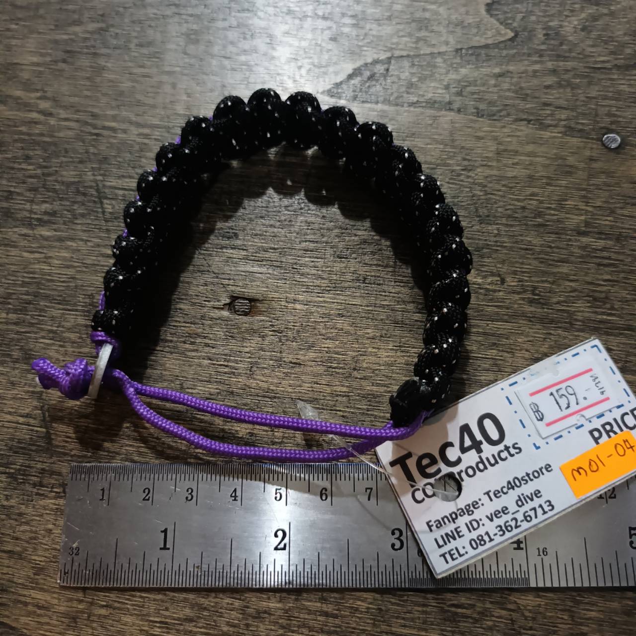 MC2THAILAND COBRA Knot II Bracelet Paracord550 Aluminum alloy M-EYE MODEL M01-04