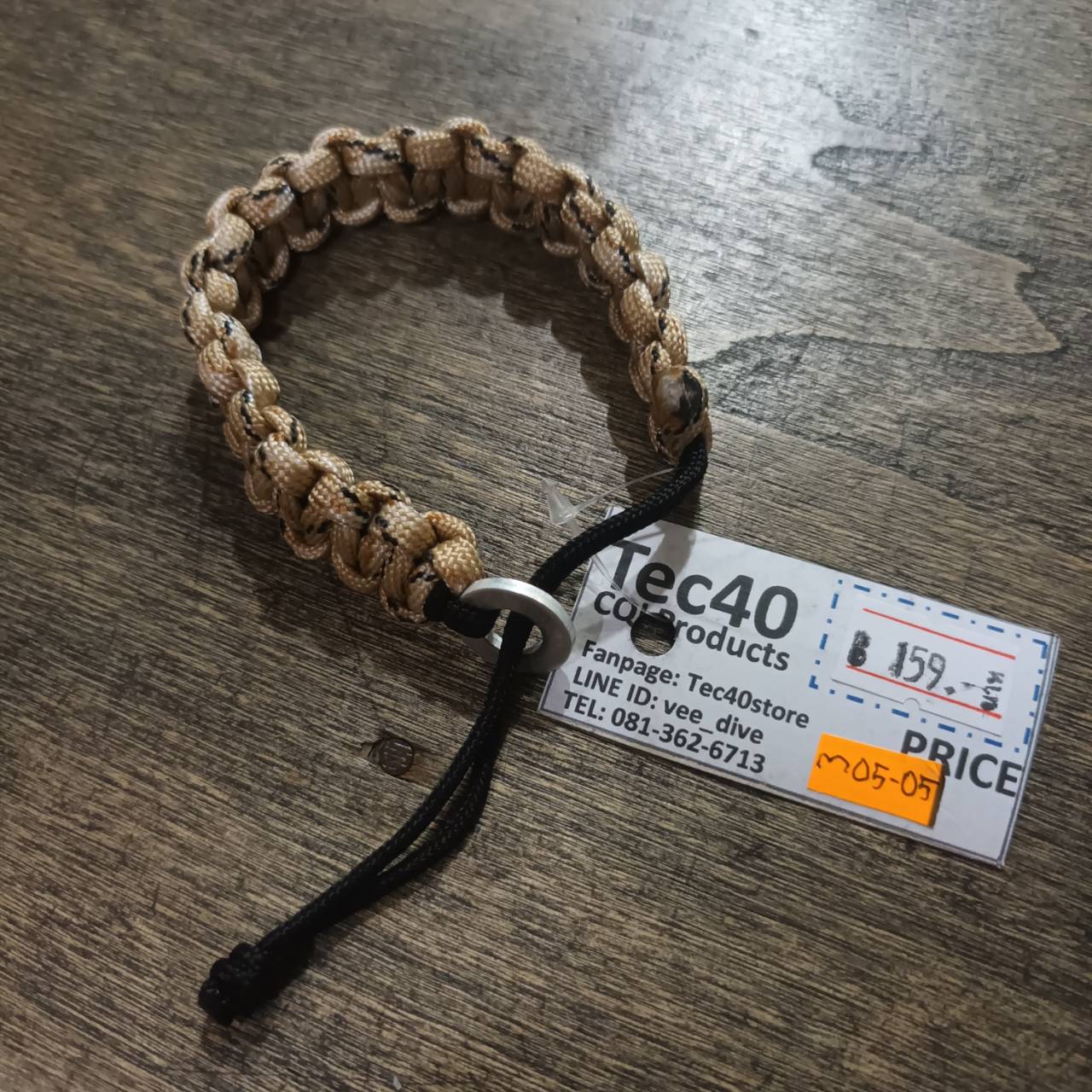 MC2THAILAND COBRA Knot Bracelet Paracord550 Aluminum alloy EYE MODEL M05-05