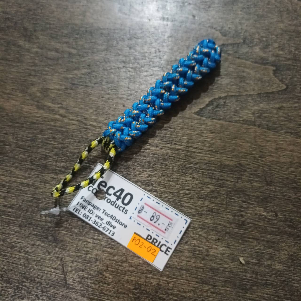 MC2THAILAND MAD MAX Knot CORE Paracord 3mm Lanyard P02-02