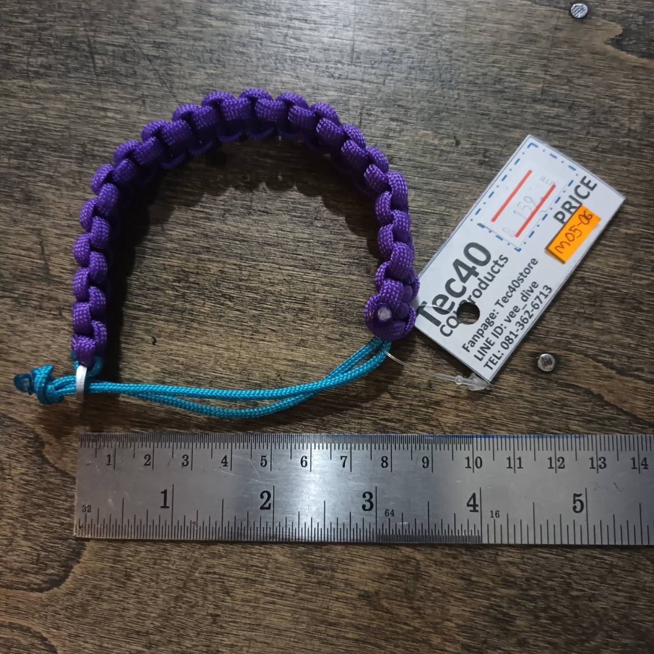 MC2THAILAND COBRA Knot Bracelet Paracord550 Aluminum alloy EYE MODEL M05-06