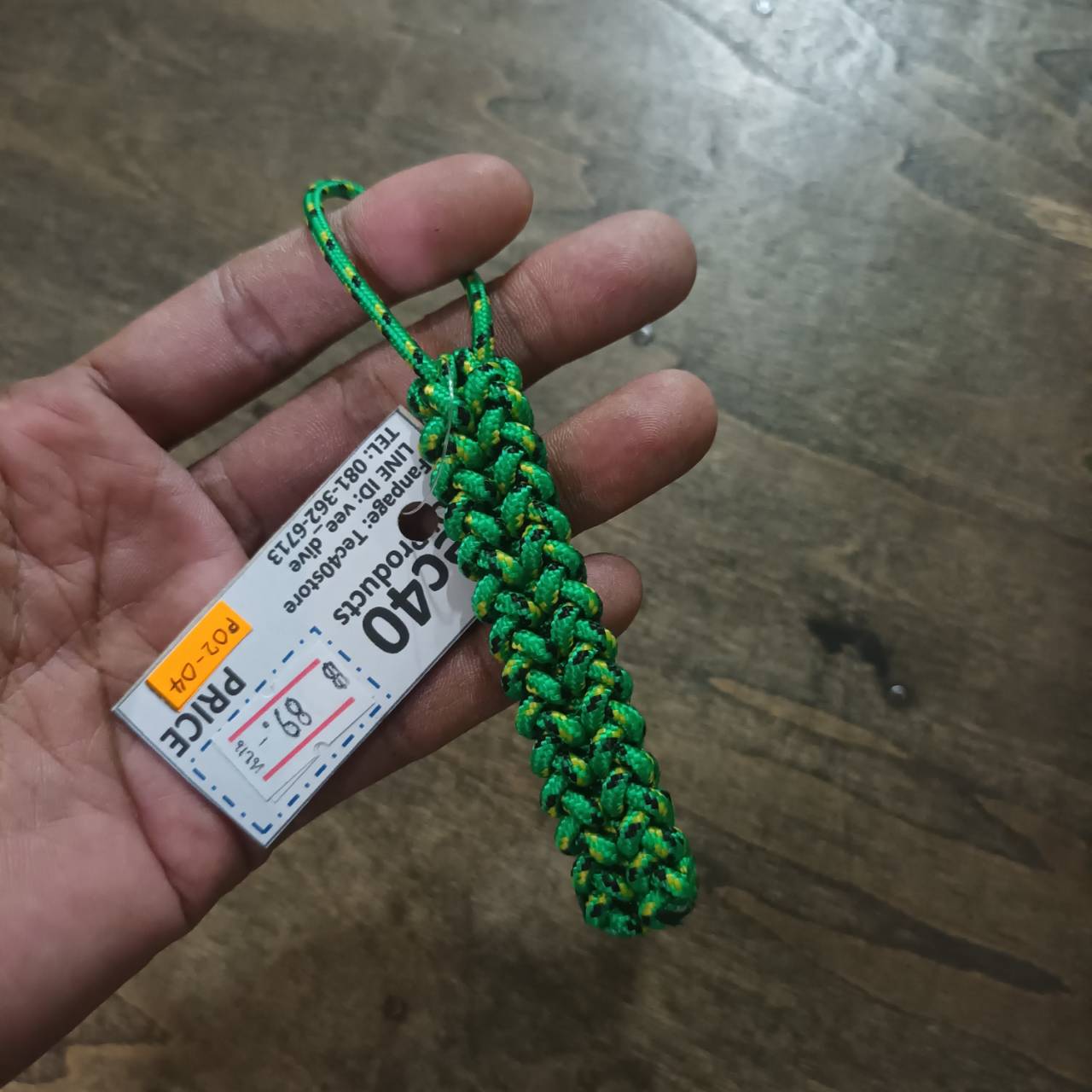 MC2THAILAND MAD MAX Knot CORE Paracord 3mm Lanyard P02-04