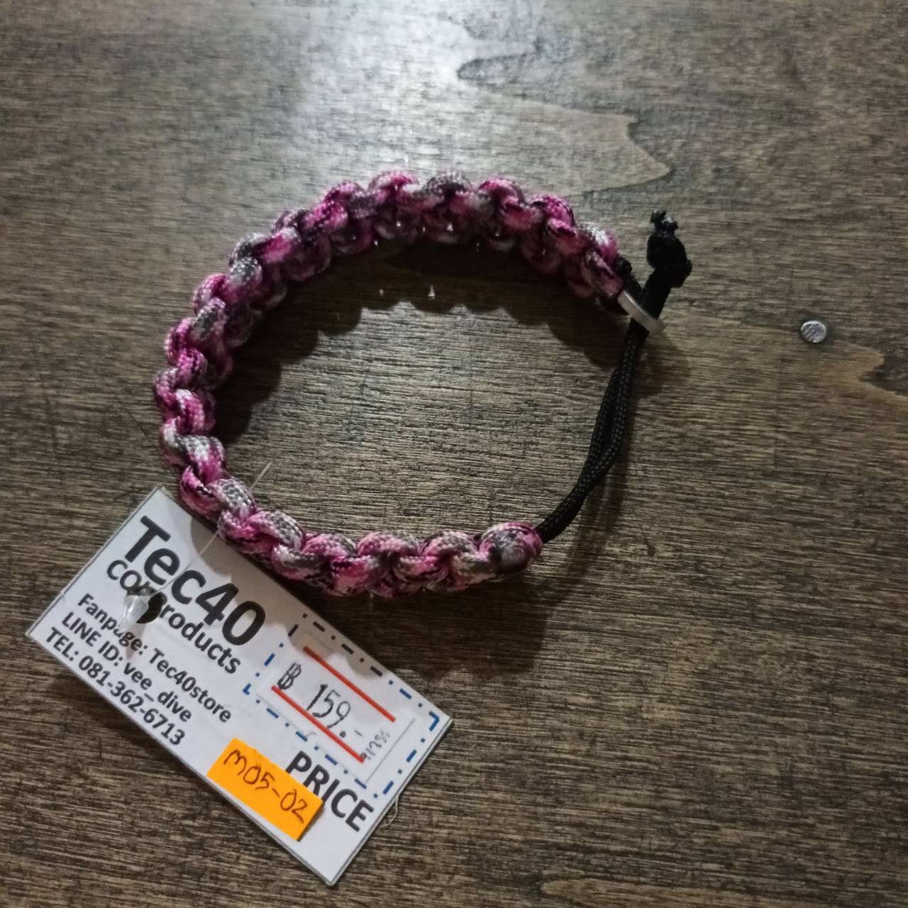 MC2THAILAND COBRA Knot Bracelet Paracord550 Aluminum alloy S-EYE MODEL M05-02
