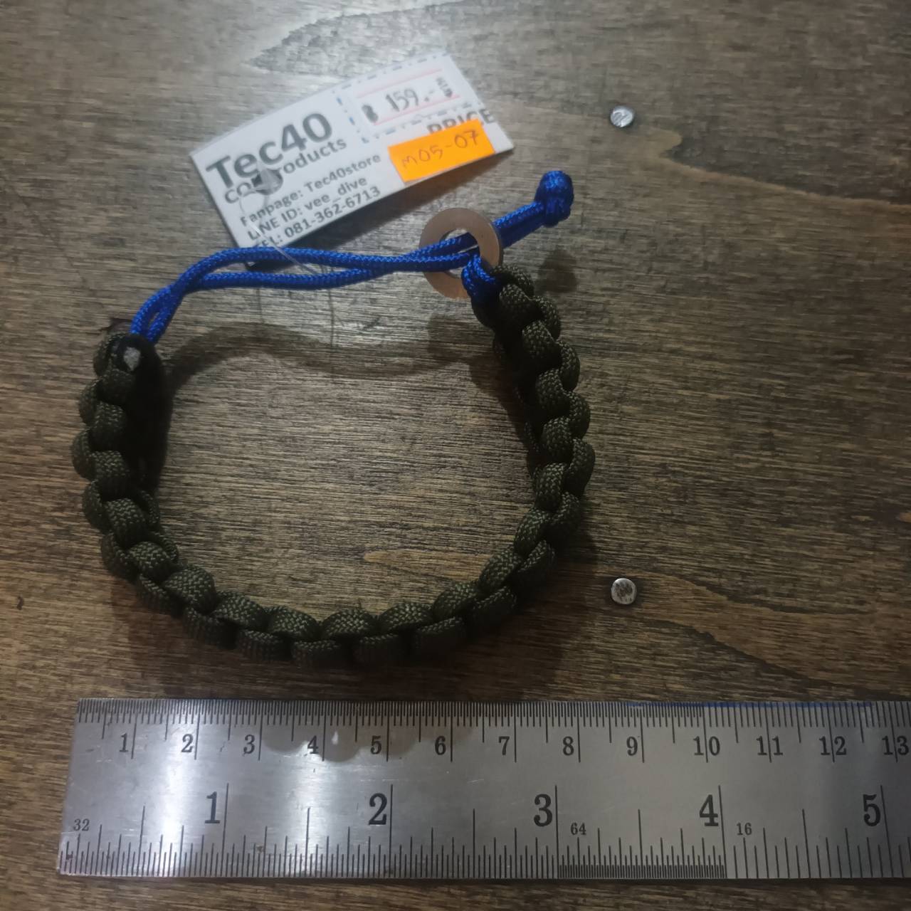 MC2THAILAND COBRA Knot Bracelet Paracord550 Aluminum alloy EYE MODEL M05-07