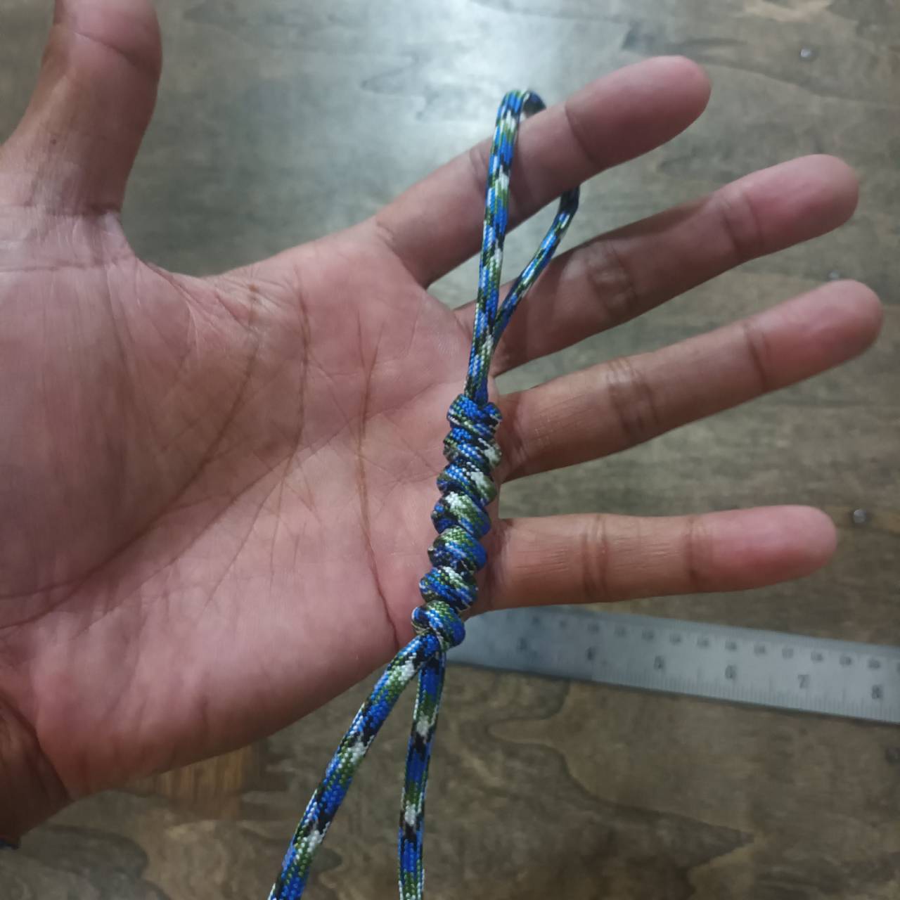 MC2THAILAND Paracord 550 4mm Snake Knot Lanyard No3