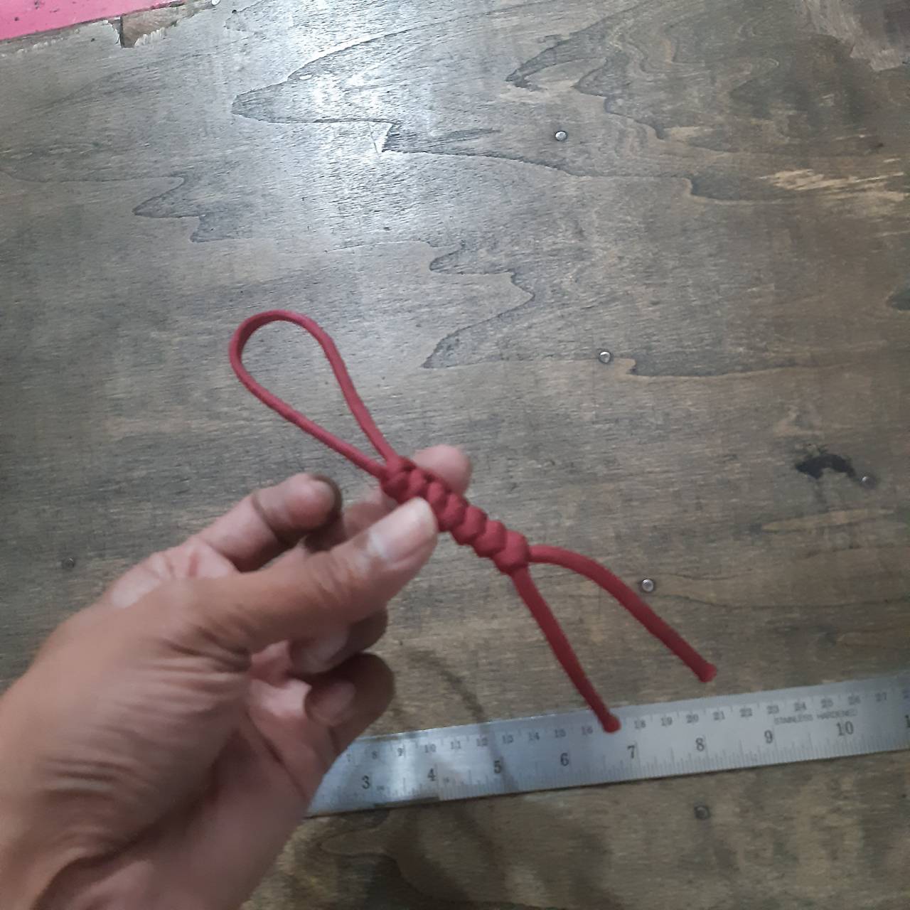 MC2THAILAND Paracord 550 4mm Snake Knot Lanyard No4
