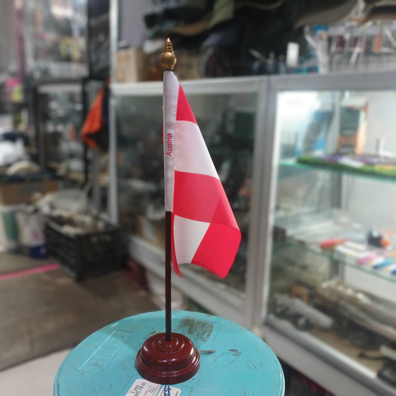 AUSTRIA ออสเตรีย  ธง ธงเดี่ยว ธงตั้งโต๊ะ International Flag