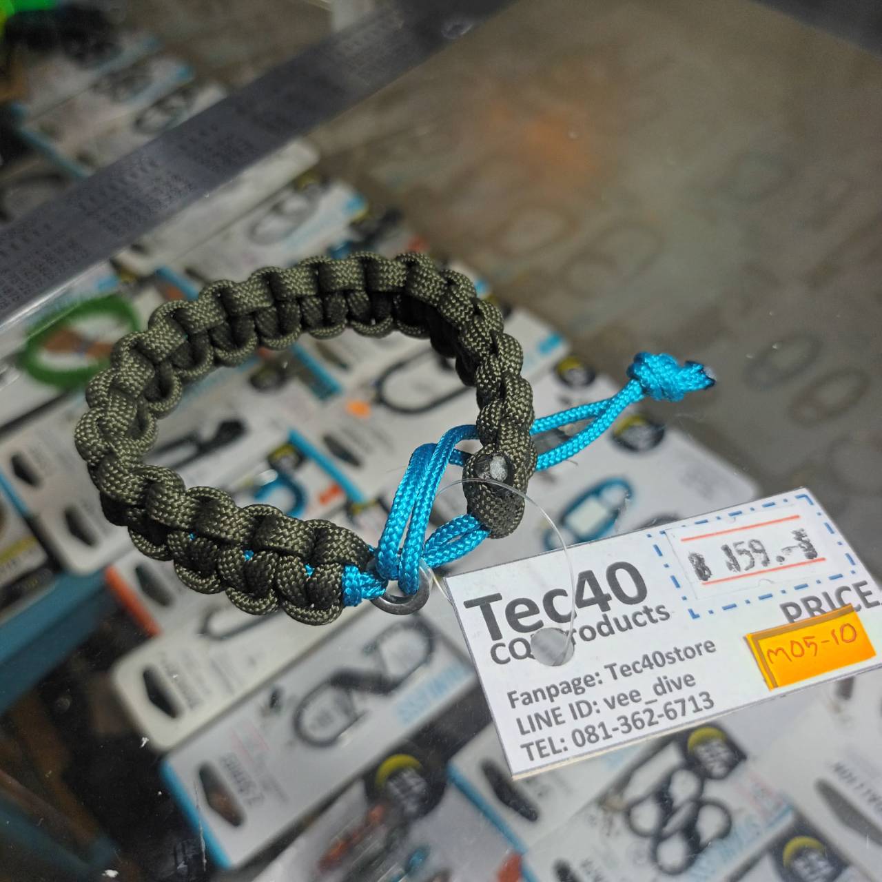 MC2THAILAND COBRA Knot Bracelet Paracord550 Aluminum Alloy EYE MODEL M05-10