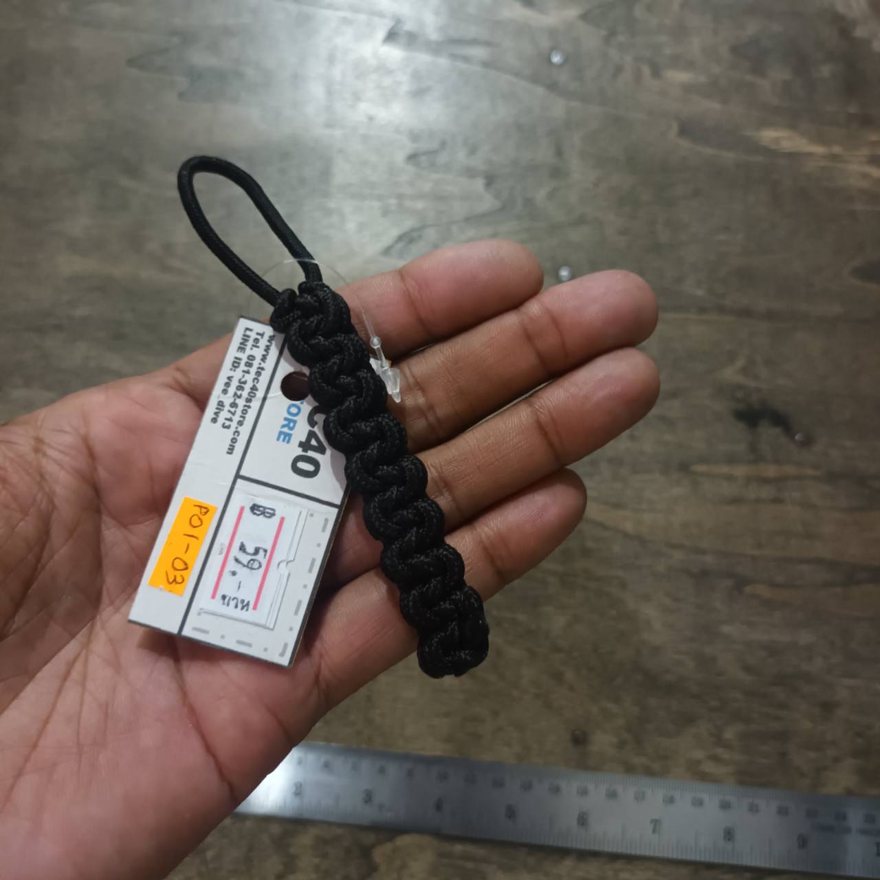MC2THAILAND Cobra Knot CORE Paracord 3mm Lanyard P01-03