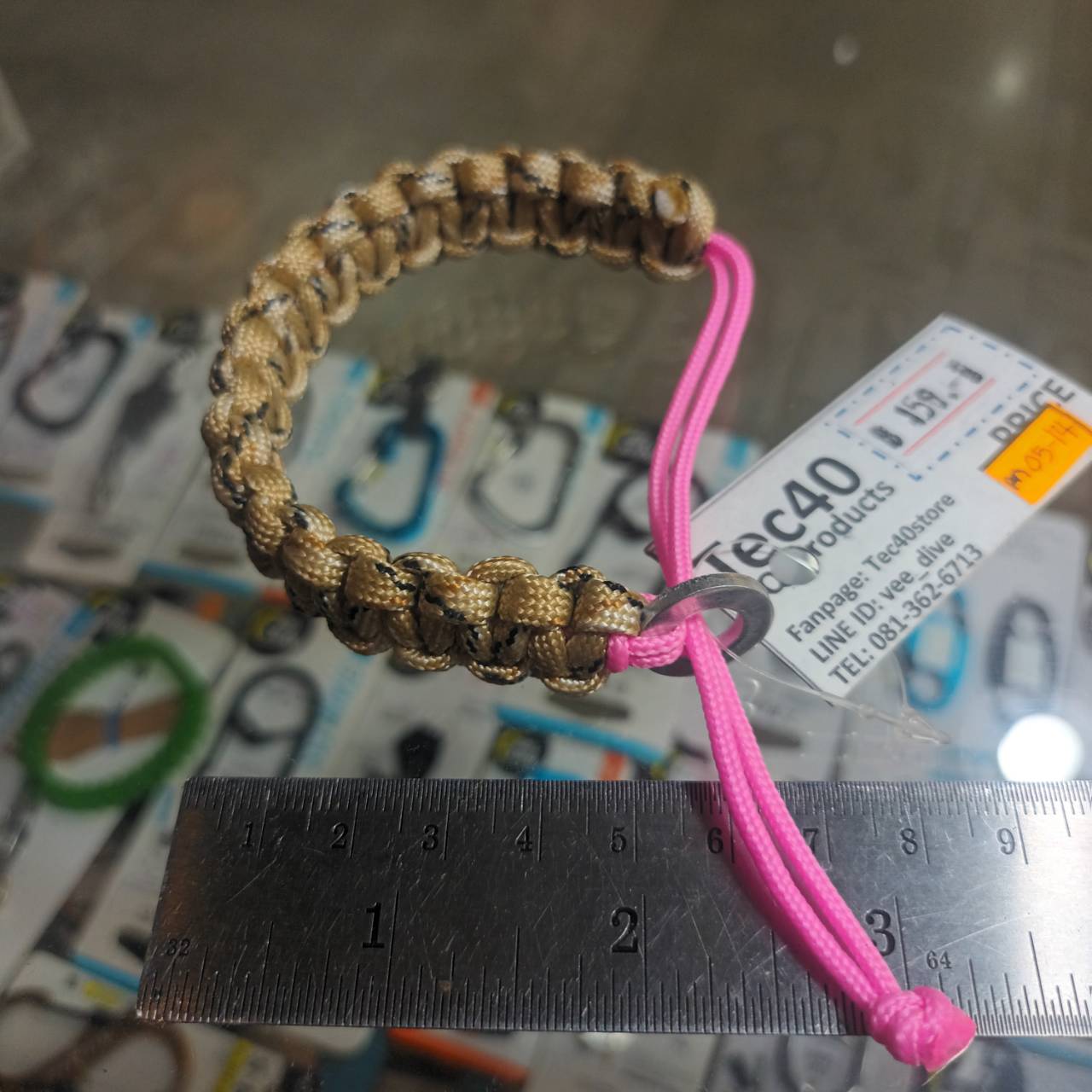 MC2THAILAND COBRA Knot Bracelet Paracord550 Aluminum Alloy EYE MODEL M05-14