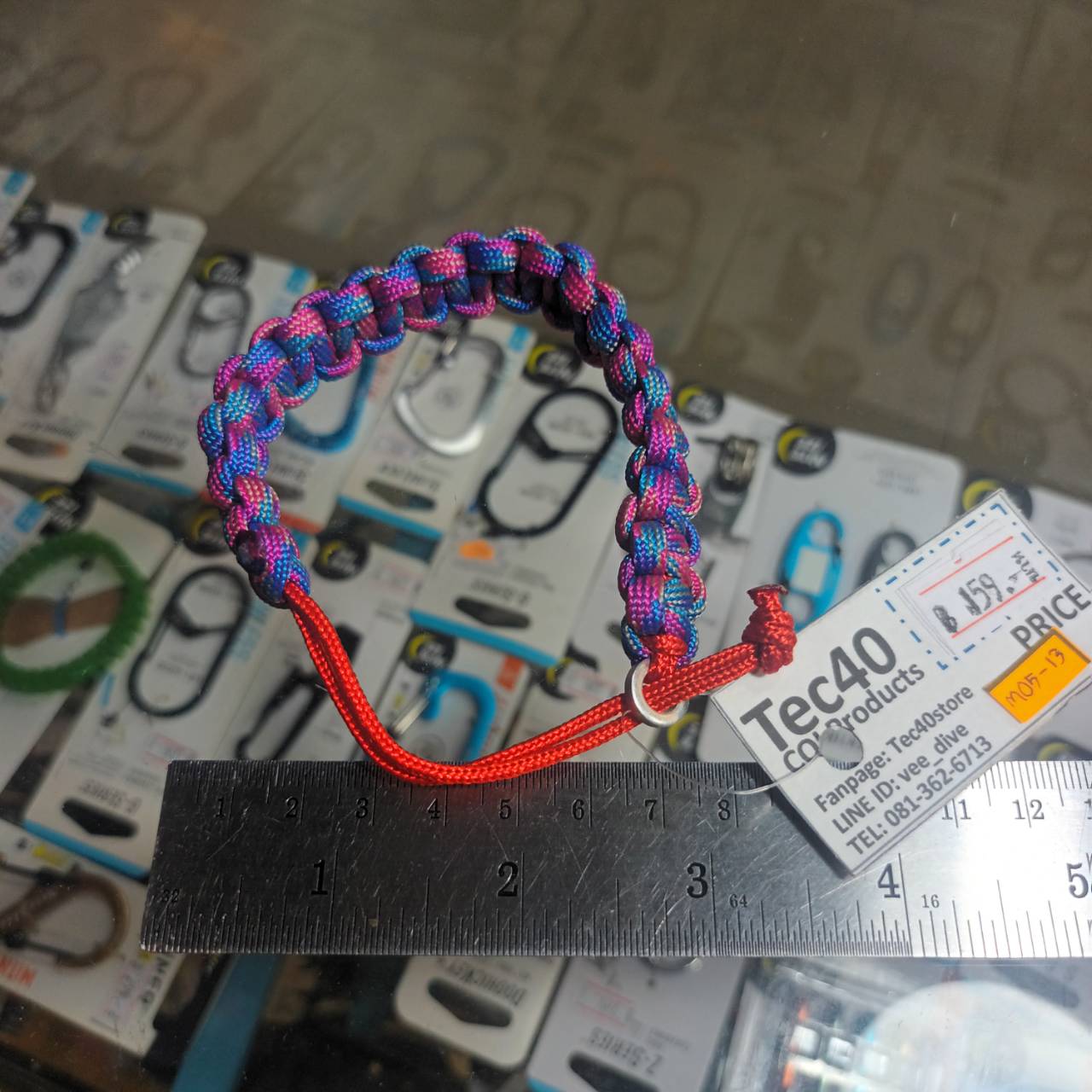 MC2THAILAND COBRA Knot Bracelet Paracord550 Aluminum Alloy EYE MODEL M05-13