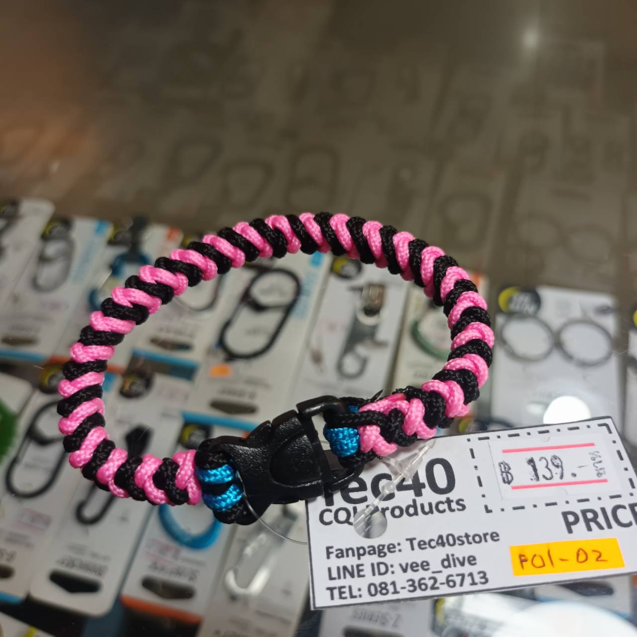 MC2THAILAND Paracord Knot Bracelet P01-02