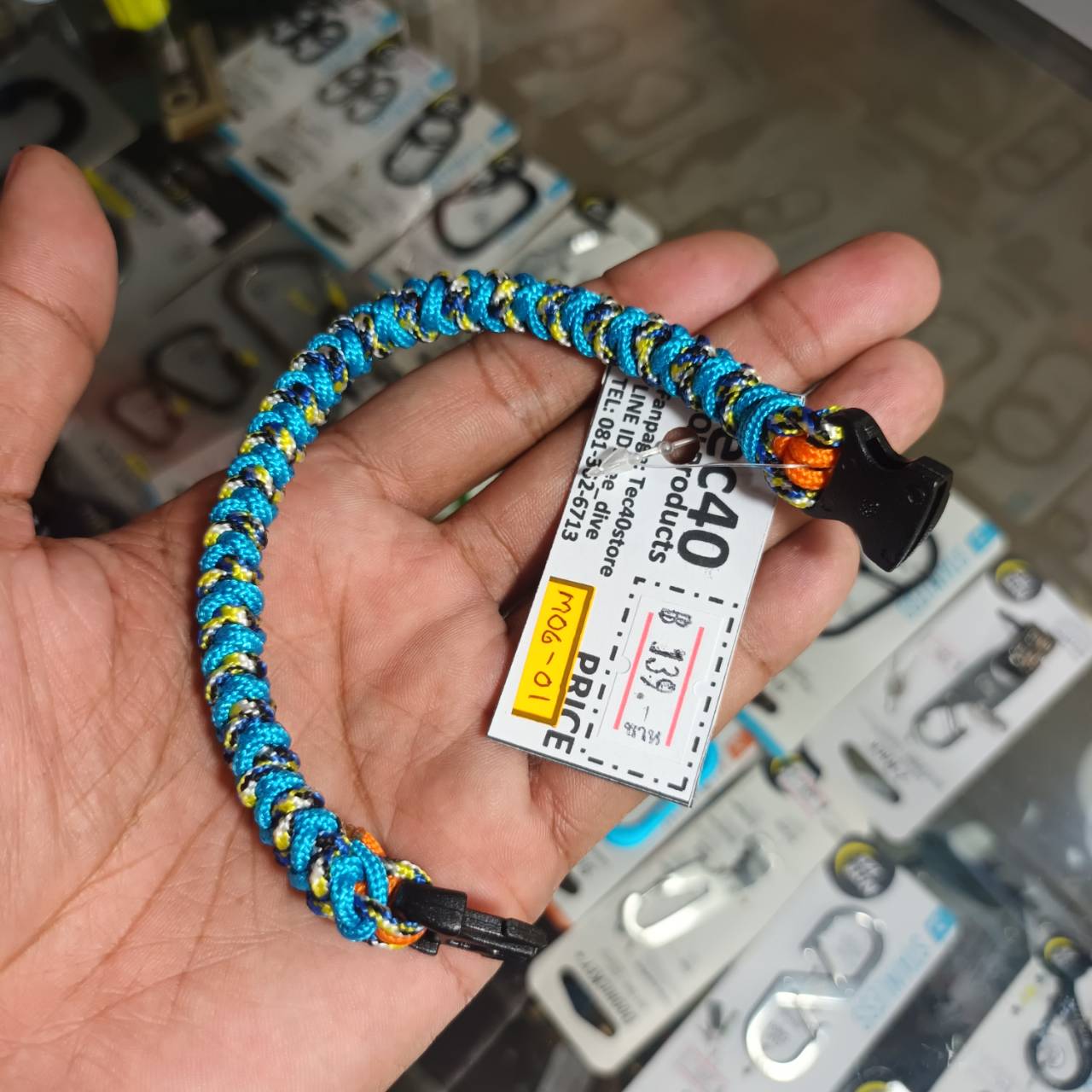 MC2THAILAND COBRA Knot Paracord Bracelet M06-01