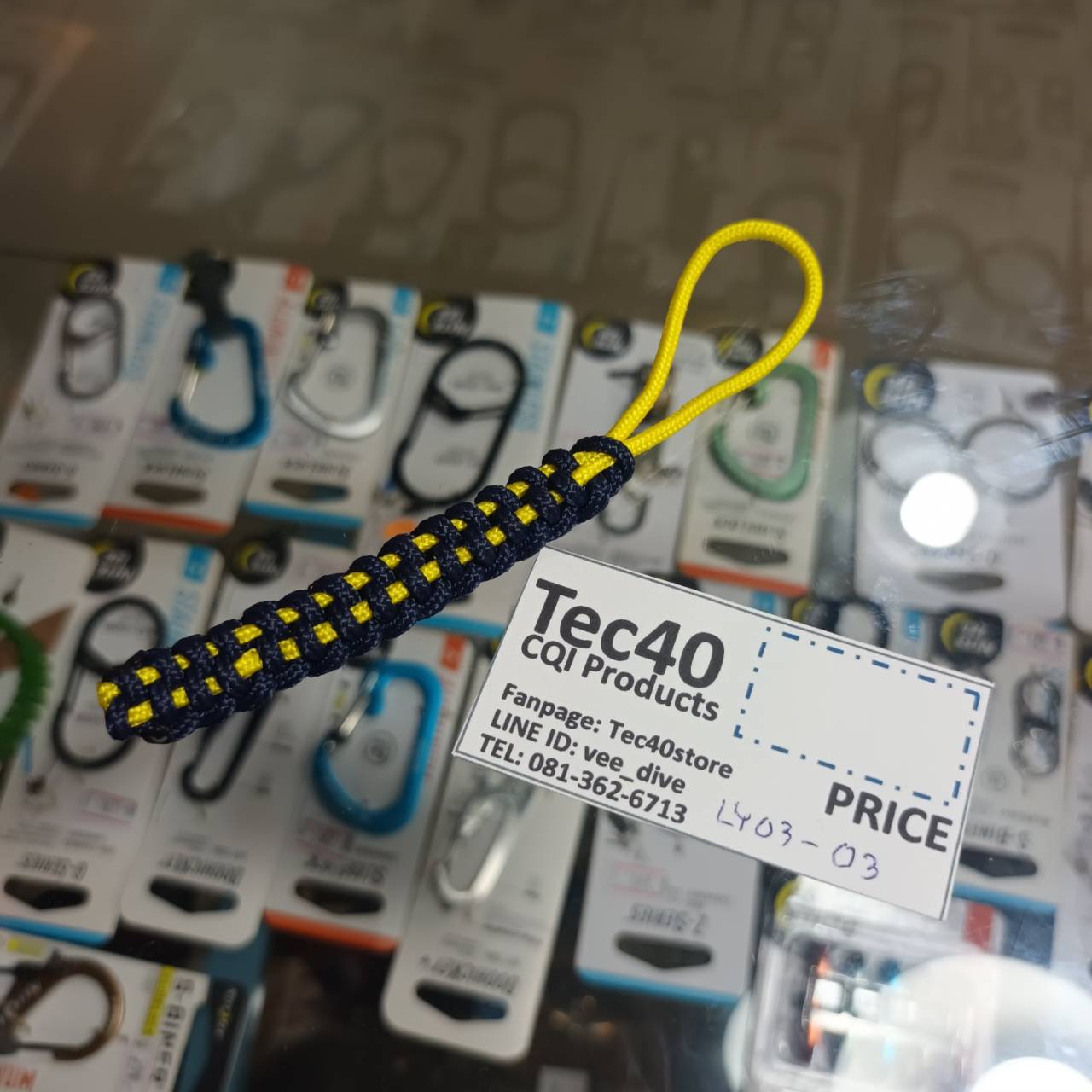 MC2THAILAND Paracord 2mm Lanyard MODEL PLY03-03