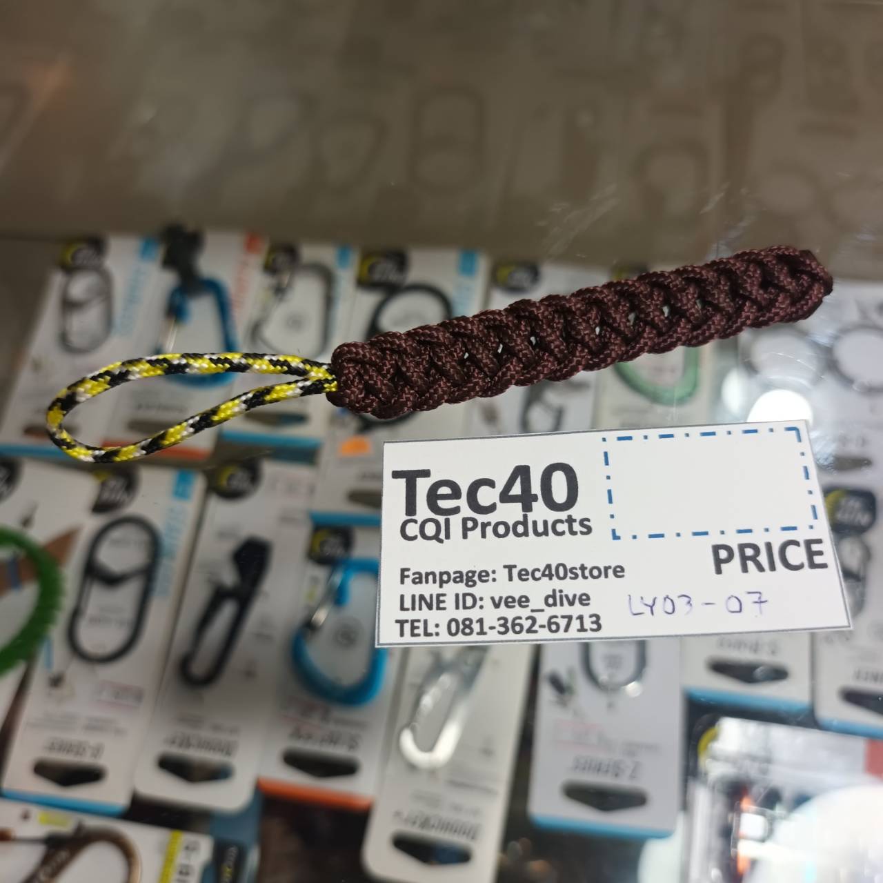 MC2THAILAND Paracord 2mm Lanyard MODEL PLY03-07