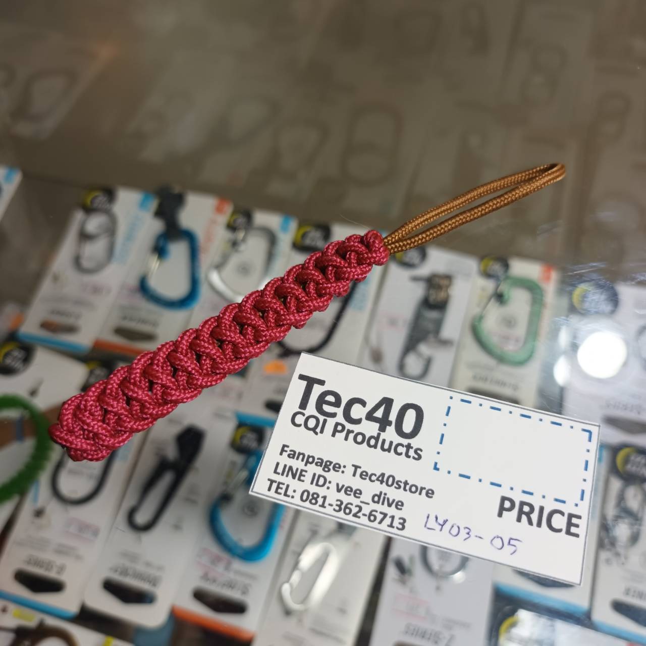MC2THAILAND Paracord 2mm Lanyard MODEL PLY03-05