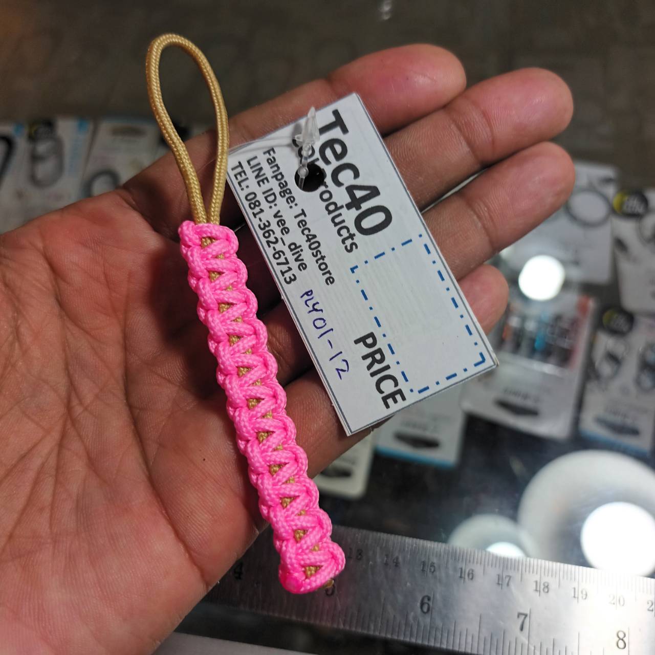 MC2THAILAND Paracord 2mm Lanyard MODEL PLY01-12