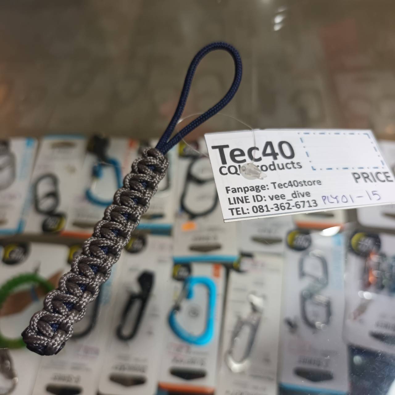 MC2THAILAND Paracord 2mm Lanyard MODEL PLY01-15
