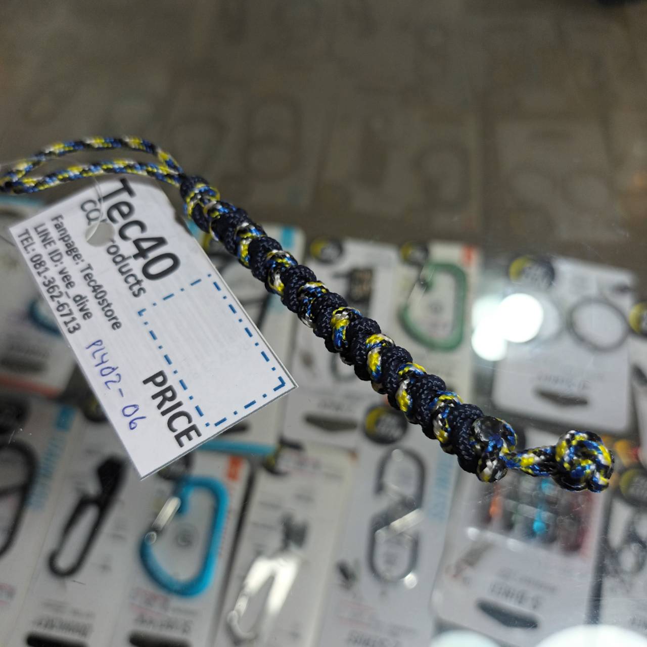 MC2THAILAND Paracord 2mm Lanyard MODEL PLY02-06
