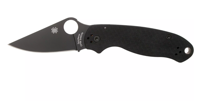 Spyderco Para 3 Black C223GPBK pocket knife