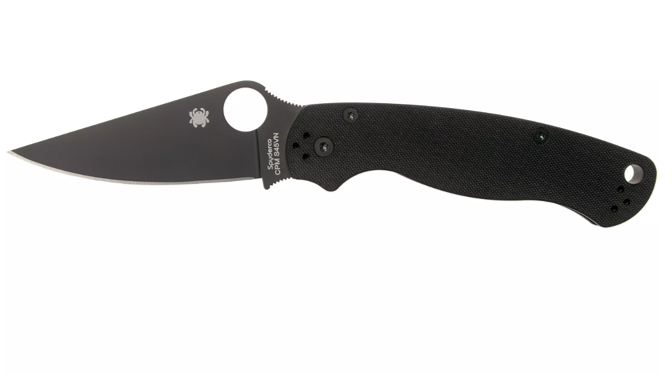 Spyderco Paramilitary 2 Black C81GPBK2 pocket knife