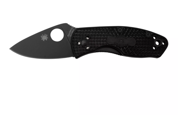 Spyderco Ambitious Lightweight Black C148PBBK pocket knife