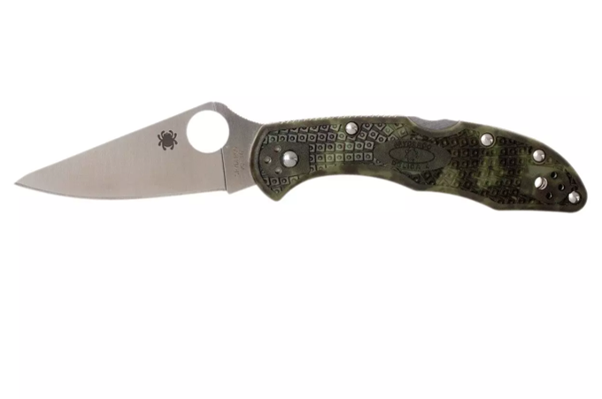 Spyderco Delica 4 Zome Camo C11ZFPGR pocket knife