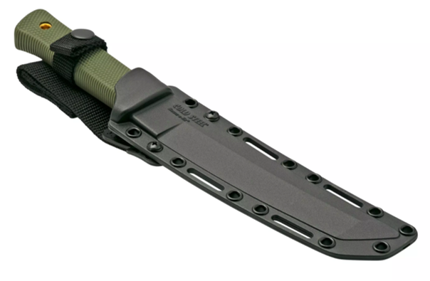 Cold Steel Recon Tanto Fixed Black SK-5 Blade, OD Green Handles (49LRT-ODBK)