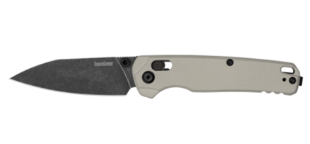 Kershaw Bel Air DuraLock CPM-MagnaCut Blade, Bright Nickel Cerakote Aluminum Handles (6105)