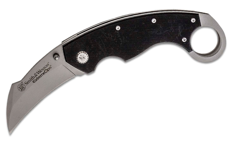 Smith & Wesson Extreme Ops Karambit Folding Knife (CK33)