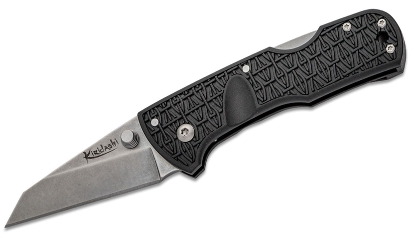 Cold Steel Kiridashi Folding Knife 4034SS Wharncliffe Blade, Griv-Ex Handles (20KPL)