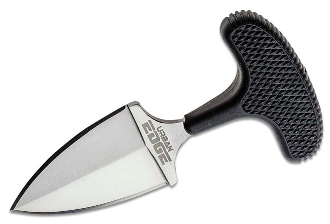 Cold Steel Urban Edge Push Dagger Plain Blade, Kray-Ex Handle (43XL)
