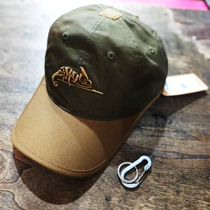 หมวกแก๊ปมีโลโก้ HELIKON TEX LOGO CAP MOD UNIT Adaptive Green / Coyote A
