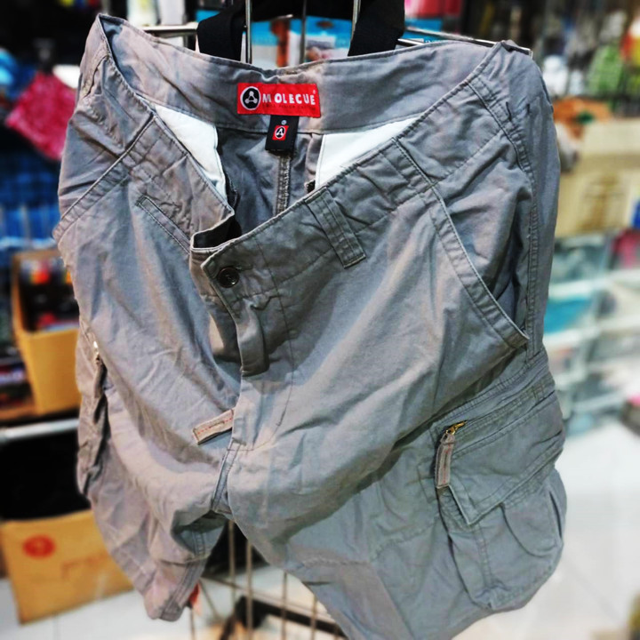 M0LECULE CARGO SHORTS Series 52010 42inch GREY