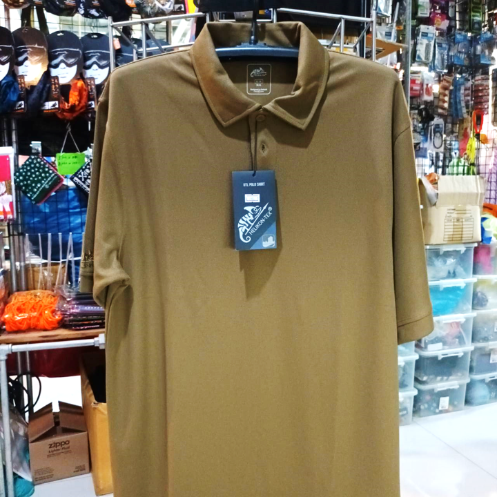 HELIKON TEX POLO SHIRT MOD UNIT TOPCOOL COYOTE BROWN