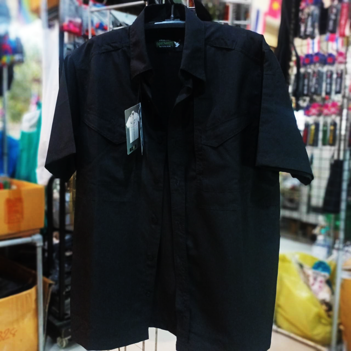 INNOVATE T199 SHIRT SHORT SLEEVES เสื้อเชิ๊ตแขนสั้นT199 Color Black