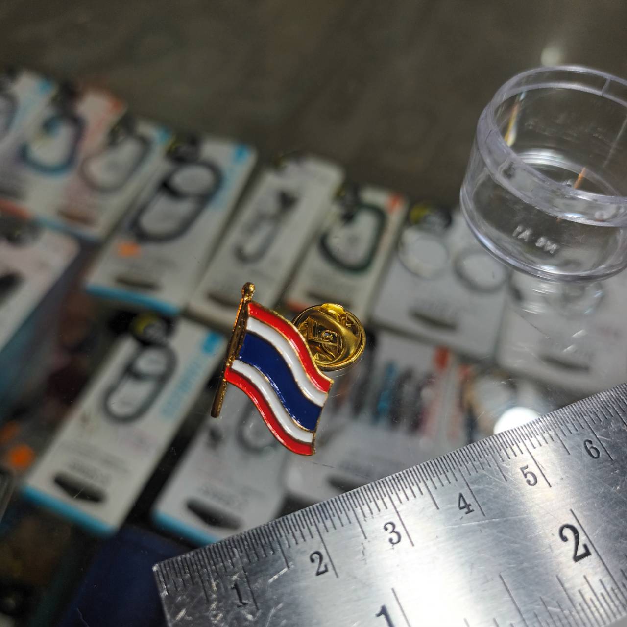 THAILAND PIN 20x20mm เข็มธง