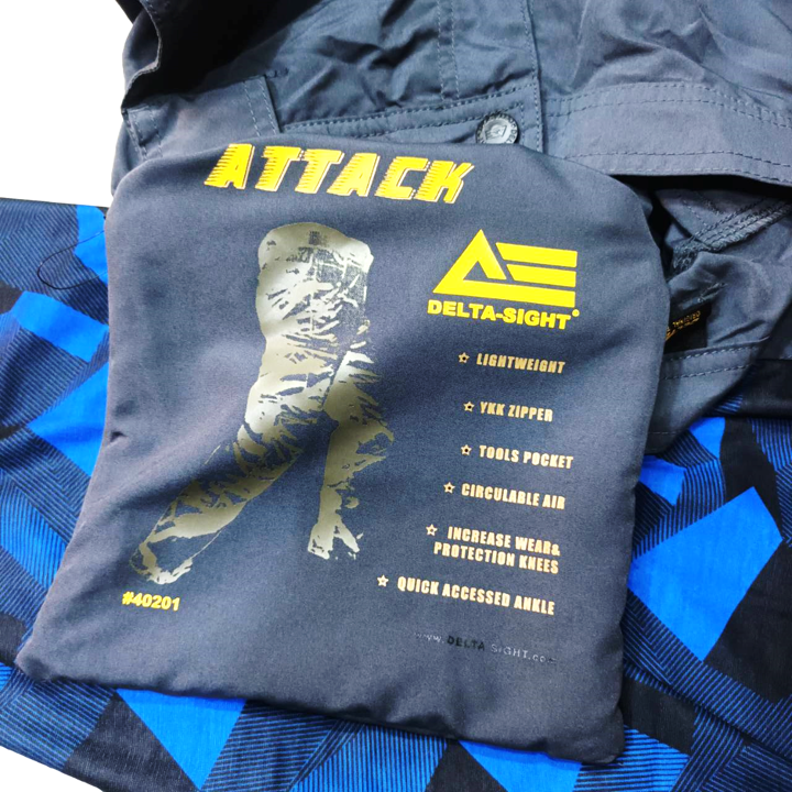 DELTA SIGHT ATTACK TACTICAL PANTS MOD UNIT กางเกงขายาว ยุทธวิธี COLOR GREY