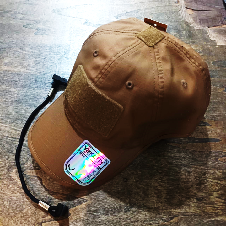 VANCEFLY RVS Doubling Visor Velcro Cap Coyote Brown หมวก